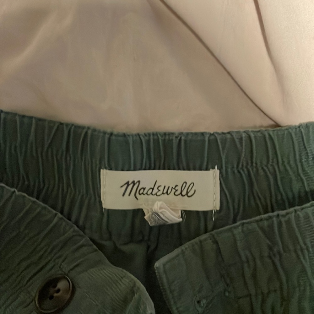 Madewell green corduroy / Size M